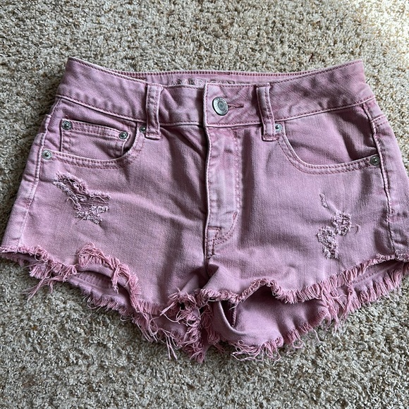 Mauve color AE shorts - Picture 1 of 4